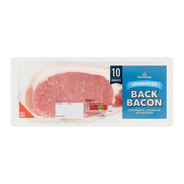  250g Unsmoked Bacon 
