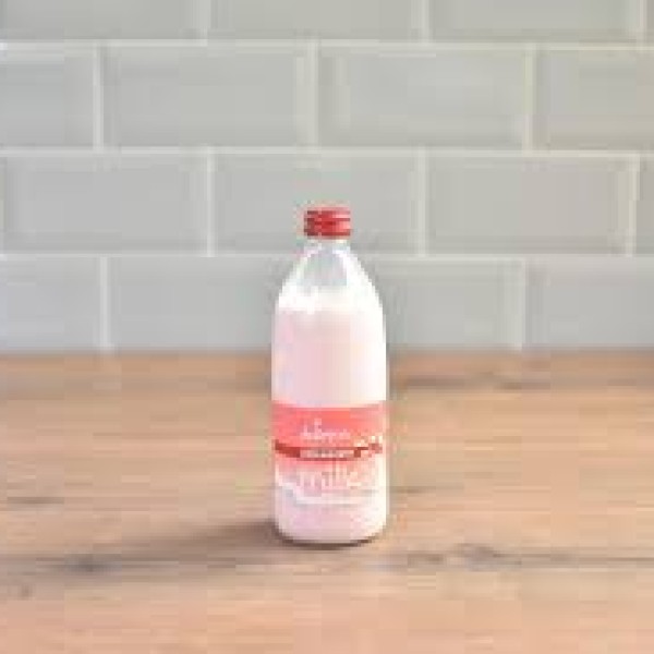 Strawberry Flavour Milk Shake