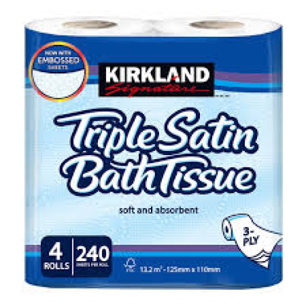 Kirkland Toilet Roll 4 Pack