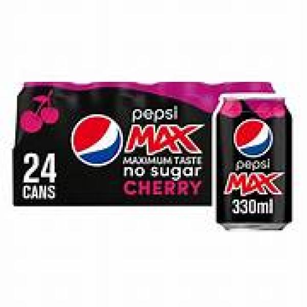 Cherry Pepsi Max 24 x 330ml