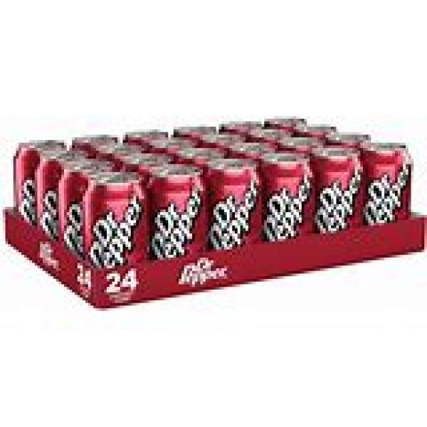 DR Pepper 24 x 330ml Cans - 68p per Can
