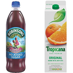Juice & Cordial Drinks